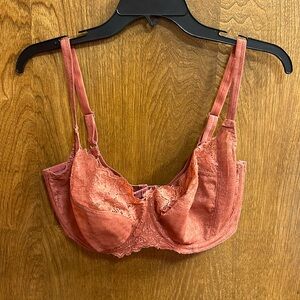 Panache 34G Envy Lace Bra in Coral